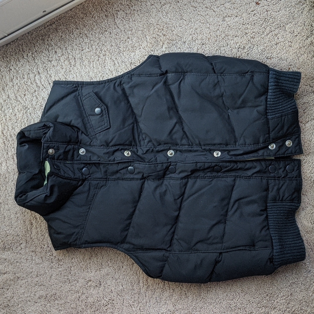 Young ladies quilted Gap body warmer, jerkin, gilet, vest. Size XS.